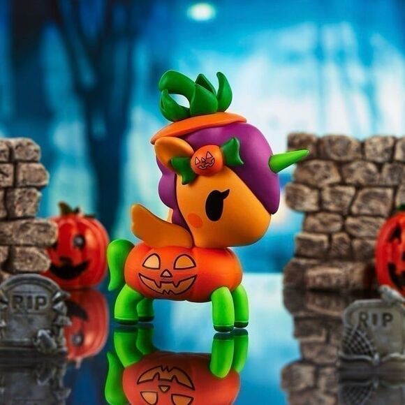 tokidoki Pumpkin Unicorno from After Dark Unicorno Series 5 - Picture 1 of 3